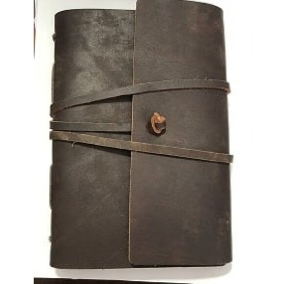 Leather Journal with Refillable Lined Paper – Tree of Life  New Leather Journal Writing Notebook - Genuine Leather Bound Daily Notepad